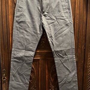 Men's Gray Chino Pants